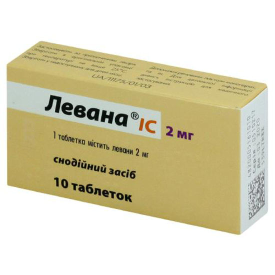 Левана IC таблетки 0.002 г №10
